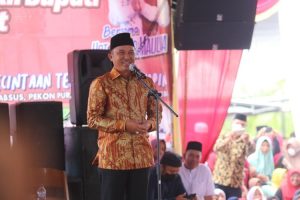 Bupati Lambar Pamitan ke Masyarakat Jelang Akhir Jabatan