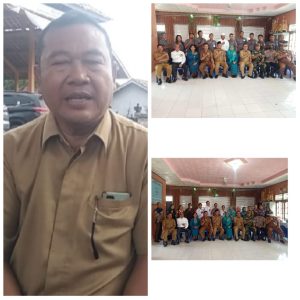 Serah Terima Jabatan kepala kampung Bali sadar Utara Renu Astika .kepada PJ .I Wayan Sudra s.sos.Berlangsung Khidmat   