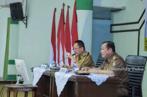 Pj Bupati Tulang bawang Drs Qudrotul Ikhwan MM pimpin langsung Rapat Koordinasi Pemerintah Daerah Kabupaten Tulang Bawang