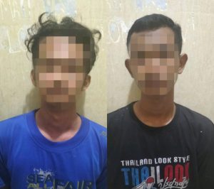 Dua orang pemuda diamankan TEKAB 308 Presisi Polres Lampung Utara