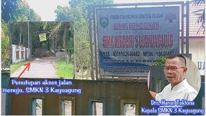 Dugaan Kepsek Tidak Displin, Sekolah Diliburkan, Dana BOS Dicairkan.