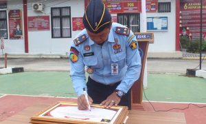 *Rutan Siak Lakukan Pencanangan Zona Integritas dan Penandatangan Komitmen Bersama*