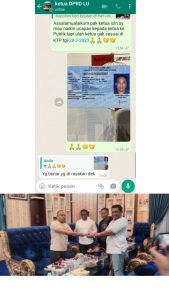 Rayakan hari ulang tahun Ke-41: Ketua DPRD Lampung Utara diduga Tidak Sesuai Di KTP