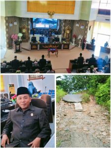 Kerusakan jalan dan kelangkaan pupuk bersubsidi Hamim Akbar sampaikan pada rapat paripurna