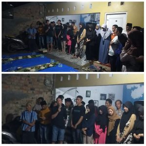 M.Helmi Ibrahim kepala Kampung lembasung Menggelar Momen Perpisahan Bersama Mahasiswa KKN 