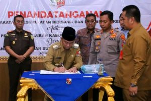 Pemerintah Kabupaten Lampung Utara Dengan  Instansi Vertikal dan BUMN Terkait Pembentukan Mal Pelayanan Publik