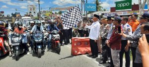 Gubernur Sumbar Mahyeldi Resmi melepas Uji Coba One Way (Satu Arah) Jalur Sicincin – Bukittinggi