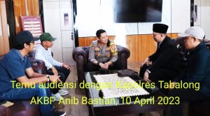 Bertemu Audiensi, PPWI Ucapkan Terima Kasih kepada Kapolres Tabalong AKBP Anib Bastian