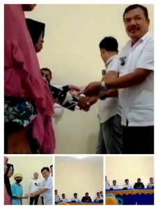 Sebanyak 35 KPM Kampung Bhakti Negara Kecamatan Baradatu, Kabupaten Way Kanan  Menerima  (BLT DD)