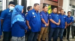 DPC Demokrat Way Kanan Meyampaikan Aspirasi Permohonan Perlindungan Hukum dan Keadilan Partai Demokrat
