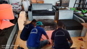 Kualitas Tak Kalah dengan di Pasaran, Napi Lapas Way Kanan Produksi Kursi Sofa.