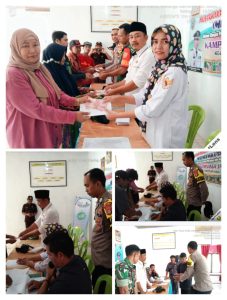 Kampung menanga jaya kecamatan banjit bagikan BLT dd tahap pertama kepada 28 Keluarha Penerima Manfaat.