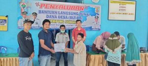 Kakam Sukarame Realisasikan BLT sebanyak 23 KPM