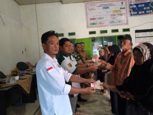 Kampung Sumber Sari Salurkan BLT DD Ditahap Pertama Kepada 21 Kpm