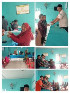 Terima Dana Desa Tahap Pertama, Kampung Neki Bagikan BLT-DD Kepada 25 Kpm Yang Membutuhkan