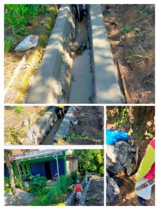 Masyarakat Kampung Argomulyo,Kecamatan Banjit, Kabupaten Way Kanan,Provinsi Lampung,Mengucapkan Terimakasih Atas Dimulainya Pembangunan Drainase