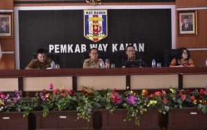 Saipul Pimpin Rakor Tim Penyusun Pokok Pikiran Kebudayaan Daerah Way Kanan Tahun 2023