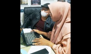 Nurul Auli Belajar Jurnalistik di Sekretariat PPWI Nasional