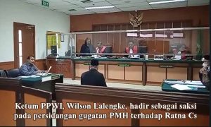 Ketum PPWI Hadir sebagai Saksi dalam Kasus Gugatan Perdata terhadap Ratna Cs