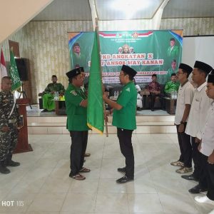 Peri Sanjaya Resmi Dilantik Sebagai ketua PAC GP Ansor Blambangan Umpu, GP Ansor Way Kanan Adakan PKD Angkatan 10