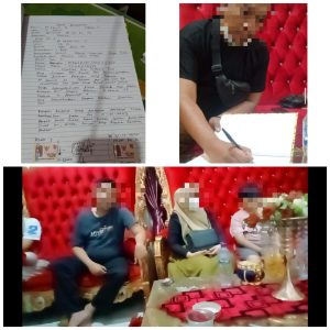 Diduga Oknum polisi tipu warga kampung Sriwijaya Umpu semengu Waykanan