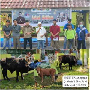 Penyembelihan 3 Hewan Qurban di SMKN 2 Kayuagung Dipertanyakan
