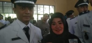 Bupati Way Kanan Raden Adipati Surya, telah melantik serentak sebanyak 117 Kepala Kampung