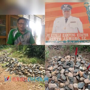 Camat Kasui Mengaku 30 Tahun Menjadi Guru, Menurutnya Jalan Onderlagh Kampung Kedaton Kecamatan Kasui Tidak Bermasalah.
