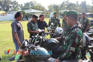 Kodim 0402/OKI Gelar Pengecekan Kendaraan Dinas