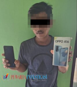 Polsek Negara Batin Bekuk Diduga Pelaku Curat di Kampung Setia Negara