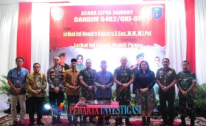 Bupati Iskandar Lepas Sambut Dandim 0402/OKI