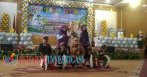 Acara Gebyar PAUD Dalam Rangka Peringatan Hari Anak Nasional (HAN) Ke-39 Tingkat Dihadiri Bupati Kabupaten Way Kanan