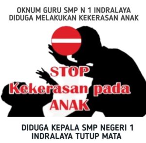 Kekerasan anak di Ogan Ilir” Oknum Guru SMP Negeri 1 Indralaya tampar 18 Anak didik nya