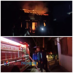 Kebakaran, Rumah Warga Umpu Bhakti