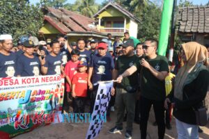 Wakil Bupati Ardian Saputra Hadiri Jalan Sehat Bersama Warga Dalam Rangka Menyambut HUT RI Ke-78 Wakil Bupati Ardian Saputra