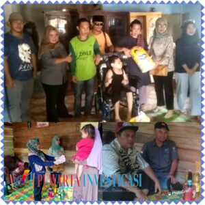 Tim SMSI ikut kembali dampingi bantuan yang di berikan Kemensos RI kepada 3 warga , Rangkaian HUT SMSI