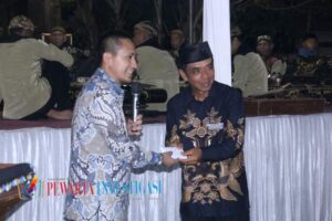 Wakil Bupati Lampung Utara, Ardian Saputra Menghadiri Acara Bersih Desa, Desa Bumi Jaya Kecamatan Abung Timur