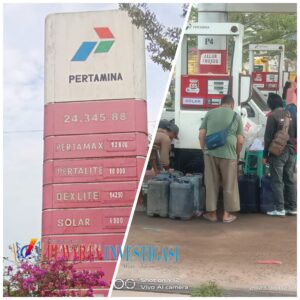 Oknum Pegawai SPBU 24.345.88 Rawajitu Selatan Diduga Lakukan Praktik Pengecoran, DPC PPWI Tuba Desak Pertamina Lakukan Cross-Chek