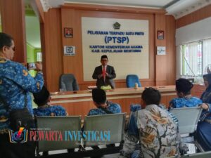 H.Masdan,S.Ag.MA Kakan Kemenag Kepulauan Mentawai Terlama Di Indonesia.