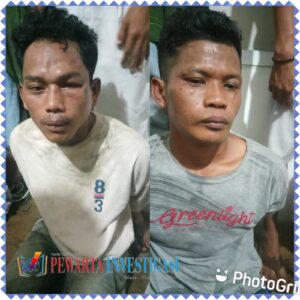 Keren !! Masyarakat Tanjung Raja Sakti dan Tanjung Raja Giham Tangkap 2 pelaku maling motor .