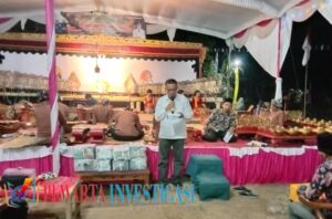H. Sofyan. SP. MM Mewakili Bupati dan Wakil Bupati Lampung Utara Menghadiri HUT Ri ke 78 di Desa Kemalo Abung.