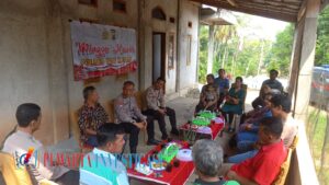 Minggu Kasih, Satbinmas Polres Way Kanan Binluh di Gereja Santo Mathias Kampung Karang Umpu