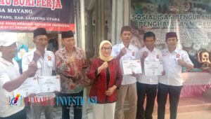 SOSIALISASI PENGURANGAN PENGHAPUSAN MERCURI DAN PENYERAHAN ALAT MESIN PRAPANEN JALUR ASPIRASI PARTAI GRINDRA DARI KOMISI IV DPR RI IBU IR DWI TARIA GUNADI