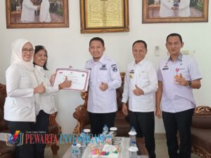 Pemerintah Lampung Utara Dapat Piagam Penghargaan Kementerian Dalam Negeri