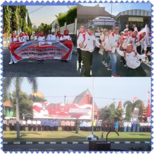 Napak Tilas Purna Pasukan Utama Kirab Remaja Nasioal (PPUKRN ) Peringati Hari Kesaktian Pancasila 1 Oktober 2023.