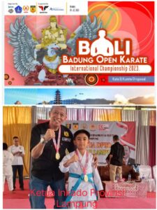 Sukses Boyong 2 Medali Emas Patih,A.P Kembali Ikuti Inkado Bali Badung International