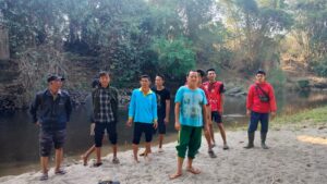 Warga Kampung Tanjung Raja Giham keluhkan Limbah Sawit PT Way Kanan Sawit Indomas cemarkan sunga Way Giham