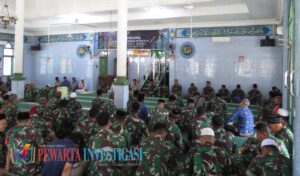 Peringati HUT TNI Ke 78, Kodim 0402/OKI Laksanakan Doa Bersama