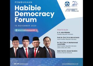 Peringati Dua Dekade Pemilu Langsung, The Habibie Center Luncurkan Habibie Democracy Forum