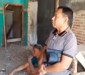 Zaelani Diduga Nyerobot atau Merampas Rumah milik Hasanudin warga Desa Kali Asin Kecamatan Tanjung Bintang Kabupaten Lampung Selatan